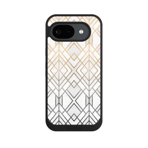 Google Pixel 10a NIVOpure Gold und Grauer Geo Golddruck