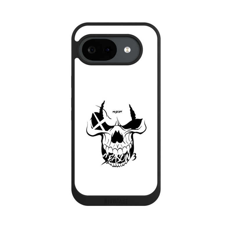Pixel 10 a NIVOpure Schädel Weiß/Schwarz