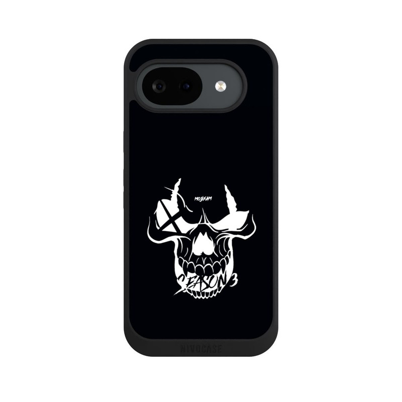 Pixel 10 a NIVOpure Schädel Schwarz/Weiß