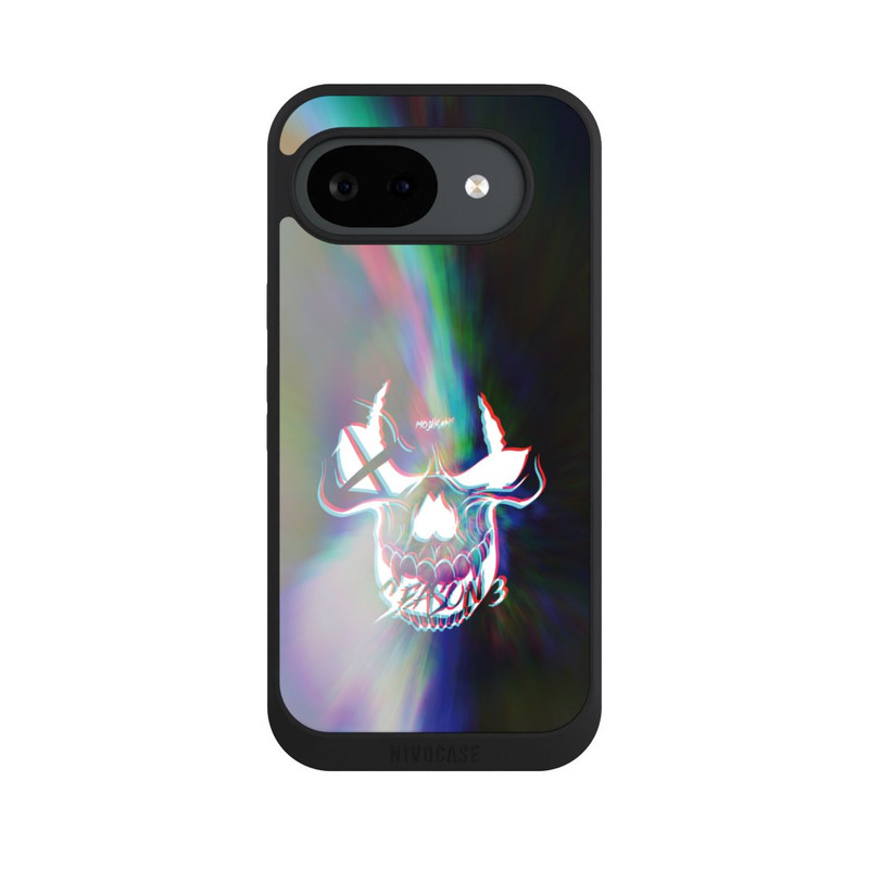 Pixel 10 a NIVOpure Schädel Reflektion