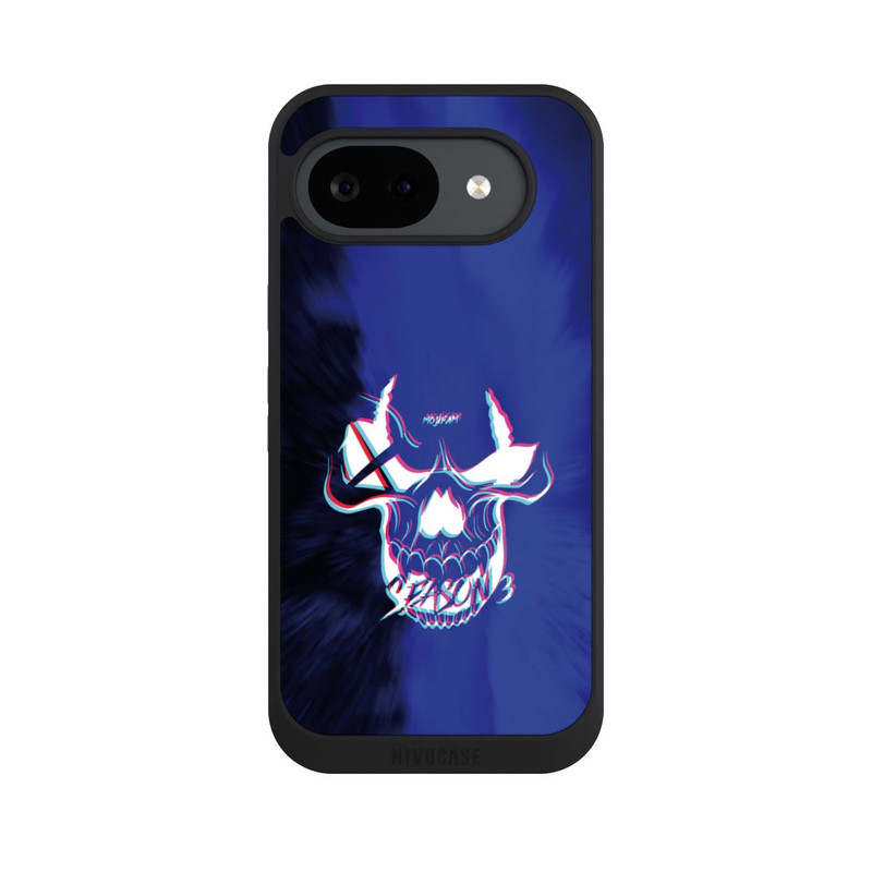 Pixel 10 a NIVOpure Blauer Totenkopf