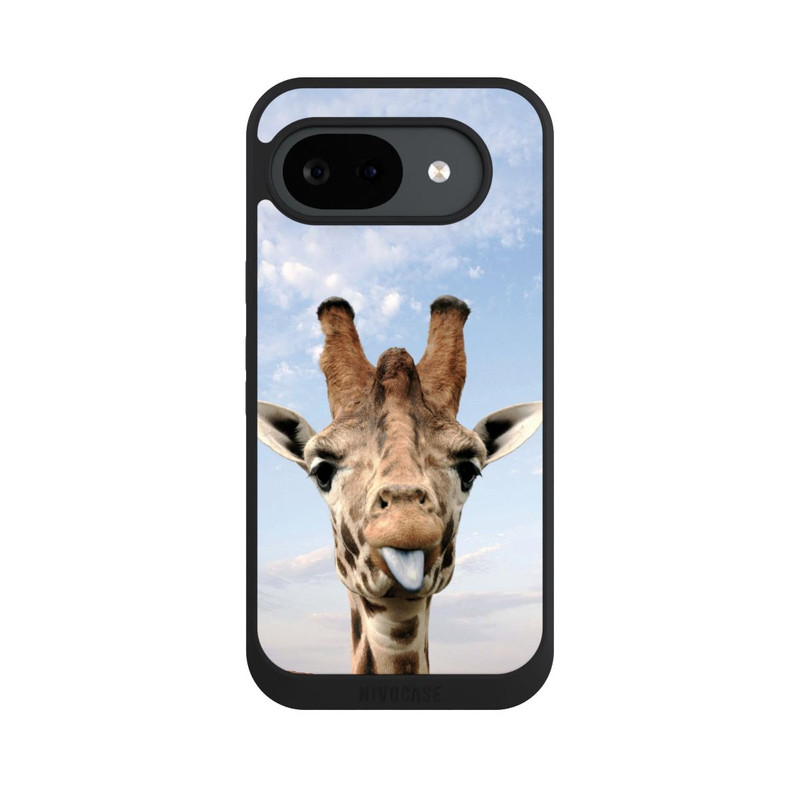 Pixel 10 a NIVOpure Girafe sur la route
