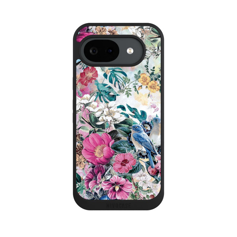 Pixel 10 a NIVOpure Vögel und Blumen