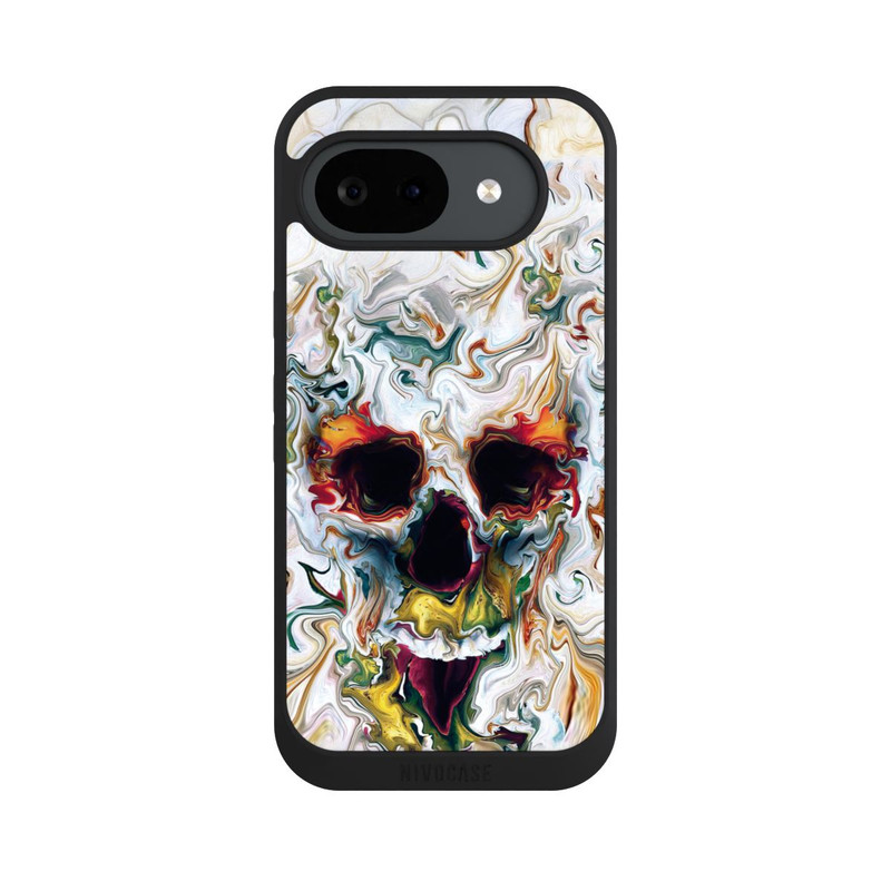Pixel 10 a NIVOpure abstrakter Schädel