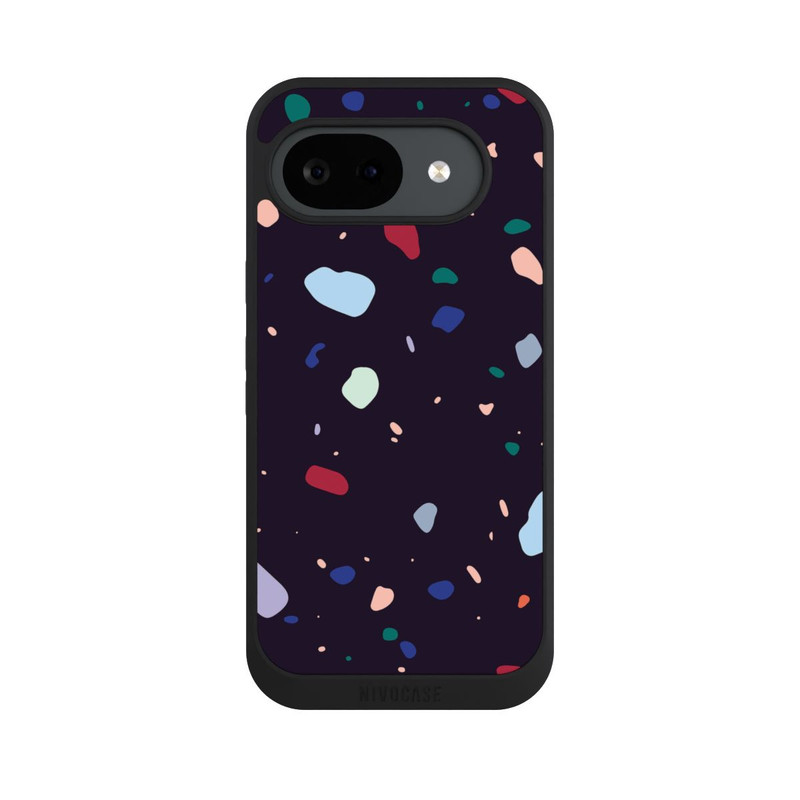 Pixel 10 a NIVOpure Modern Dark Rounded Terrazzo