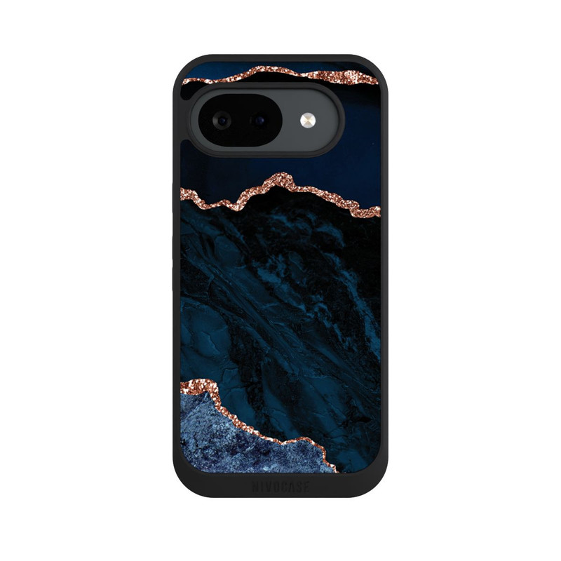 Pixel 10 a NIVOpure Nacht Blau Marmor Landschaft