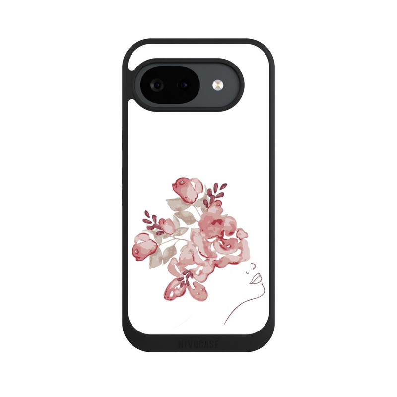 Pixel 10 a NIVOpure Line Art Fleurs de visage de femme