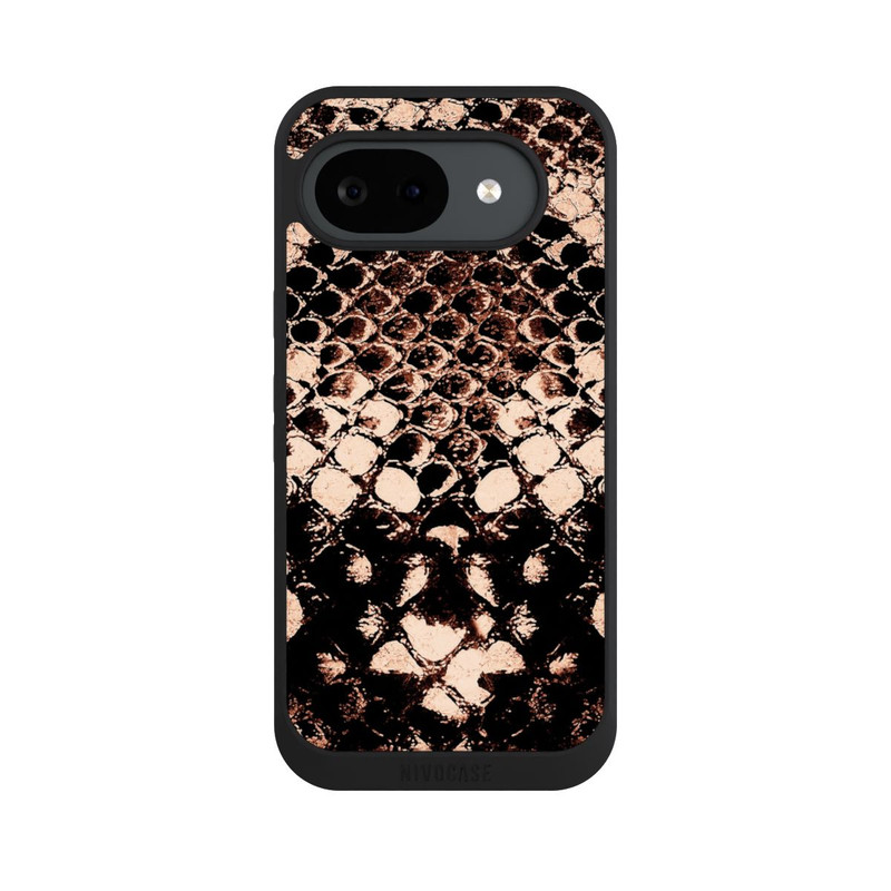 Pixel 10 a NIVOpure Imprimé serpent d'or rose