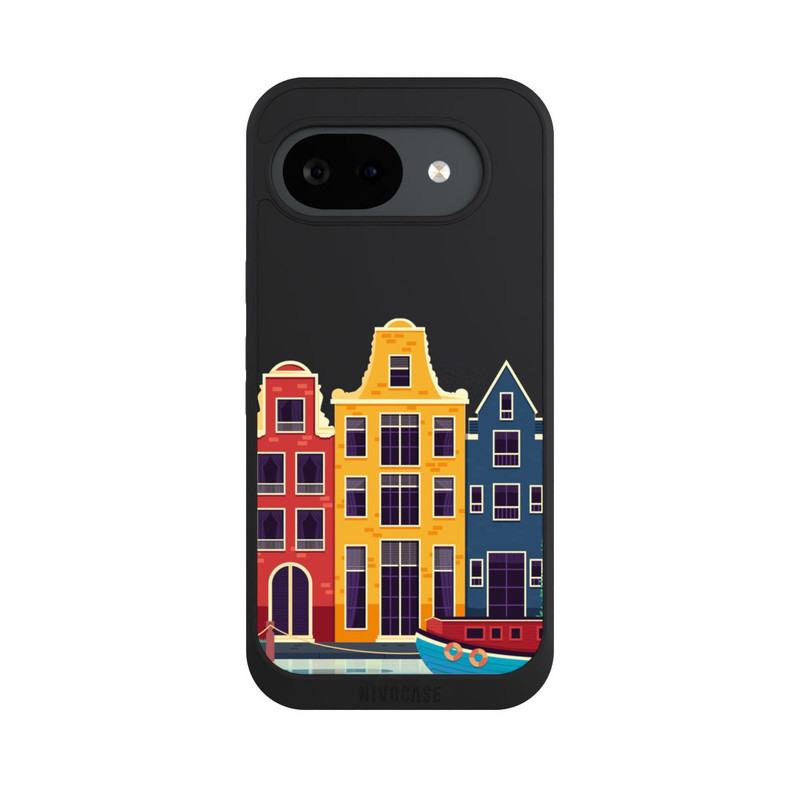 Pixel 10 a NIVOpure Amsterdam Grachtenhäuser