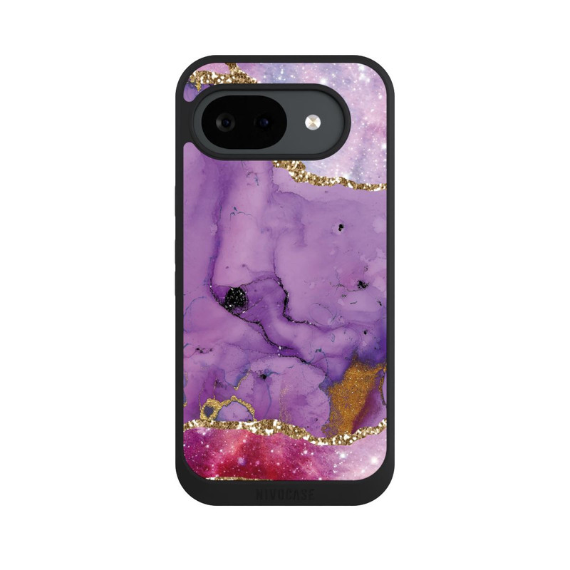Pixel 10 a NIVOpure Lila Galaxy Glamour Marble
