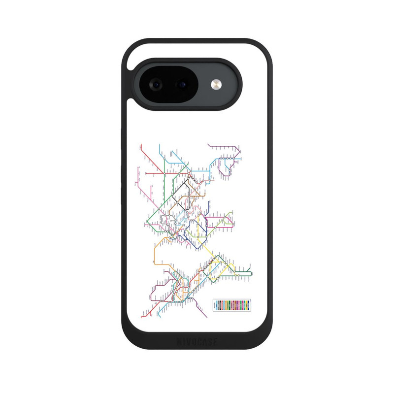 Pixel 10 a NIVOpure Metro-Weltkarte