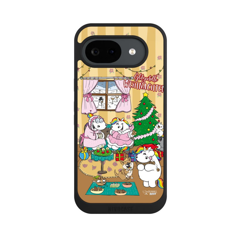 Pixel 10 a NIVOpure Glitzertolle Weihnachten