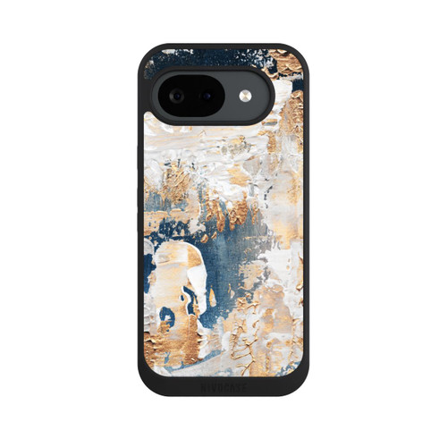 Google Pixel 10a NIVOpure Abstraktion Blau und Gold