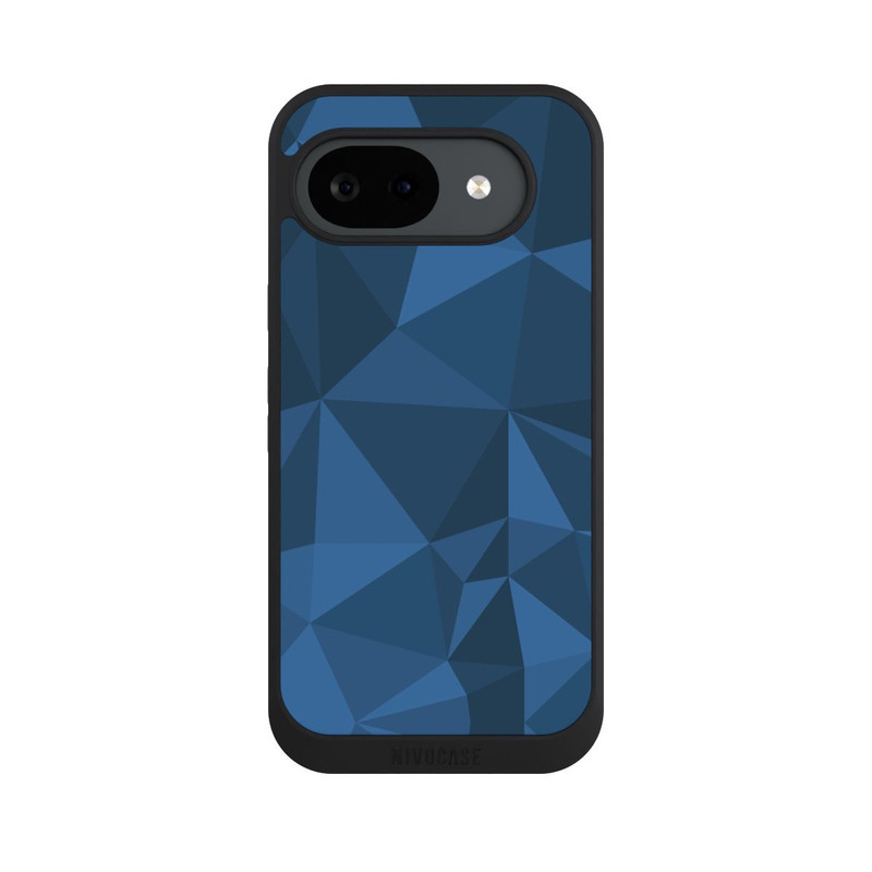 Pixel 10 a NIVOpure Polygon Pattern Blue