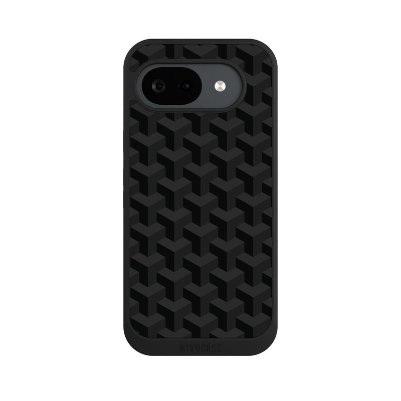 Pixel 10 a NIVOpure Black Isometric Pattern