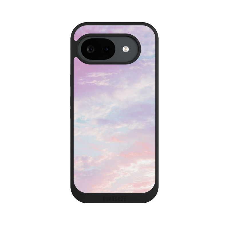 Pixel 10 a NIVOpure Zuckerwatte lila Wolken