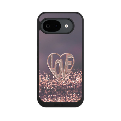 Google Pixel 10a NIVOpure LOVE Rose Pailleté