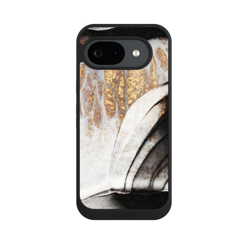 Pixel 10 a NIVOpure Veines noires et dorées