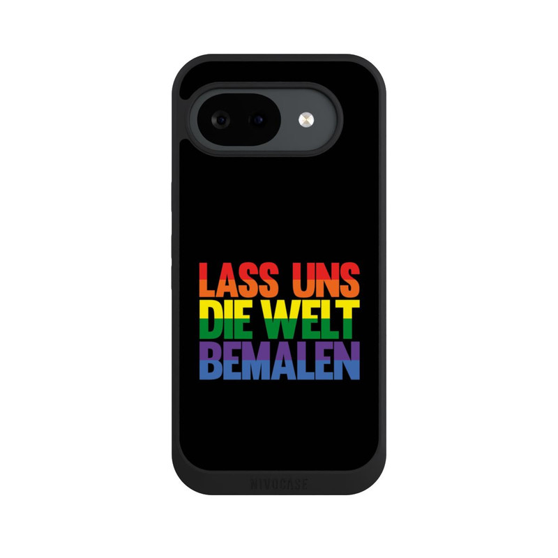 Pixel 10 a NIVOpure Lass uns die Welt Bemalen