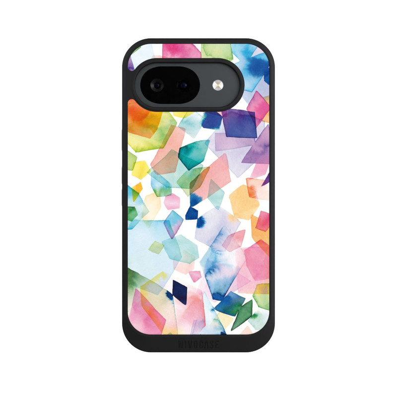 Pixel 10 a NIVOpure Diamants de pierres précieuses aquarelle colorées