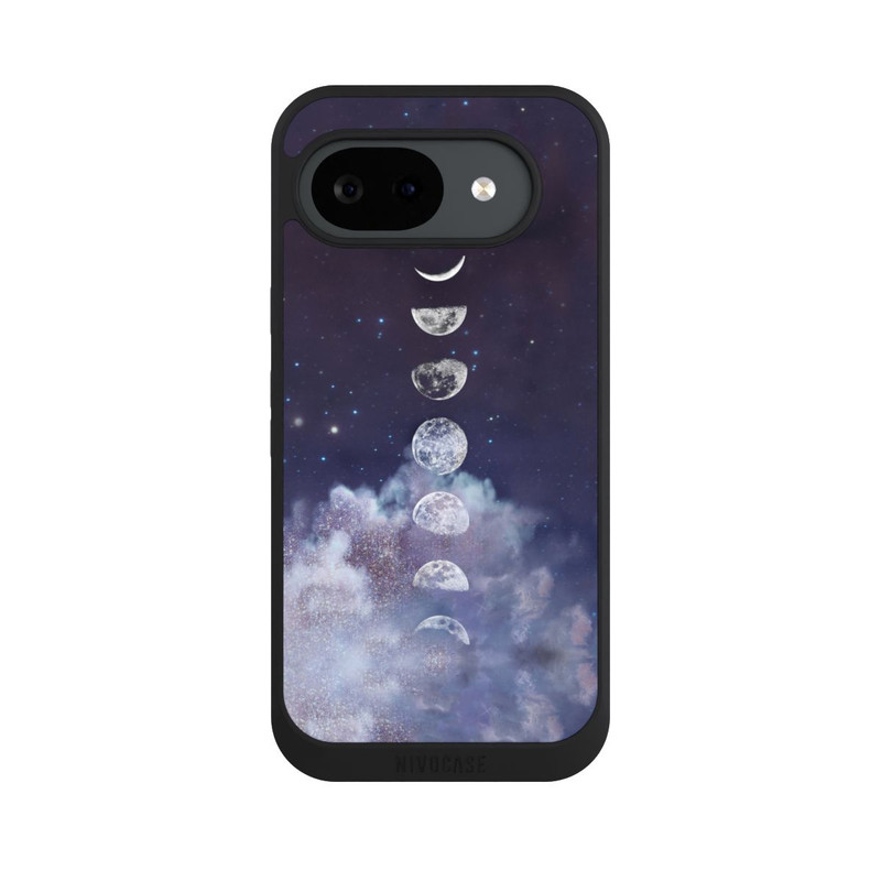 Pixel 10 a NIVOpure Moon phases on the moon