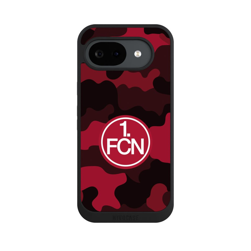 Pixel 10 a NIVOpure FCN Logo Weiß in Roter Tarnung