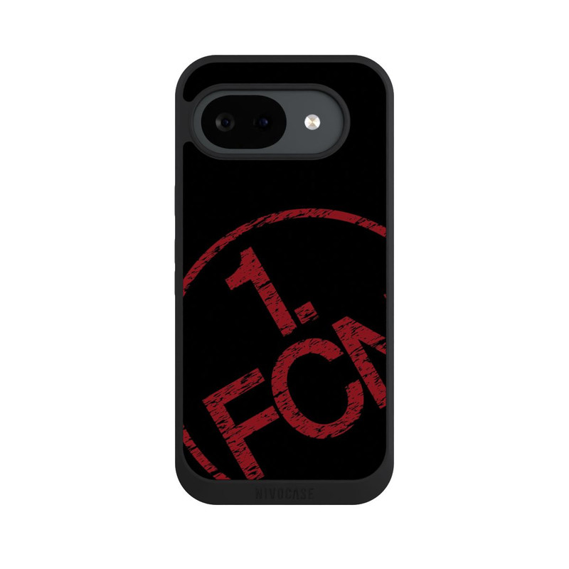 Pixel 10 a NIVOpure FCN Logo Rot Texture in Hintergrund Schwarz