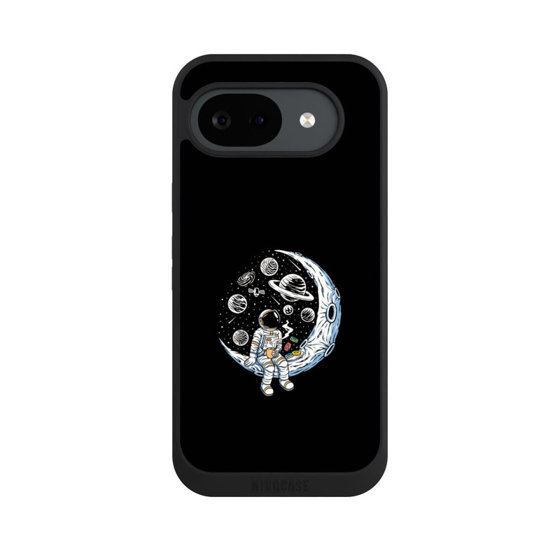 Pixel 10 a NIVOpure Astronaut Drinking Coffee