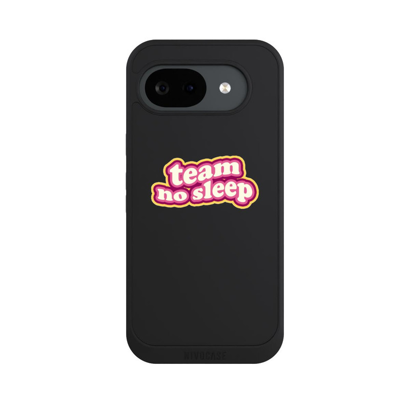Pixel 10 a NIVOpure Team No Sleep 70s Transparent