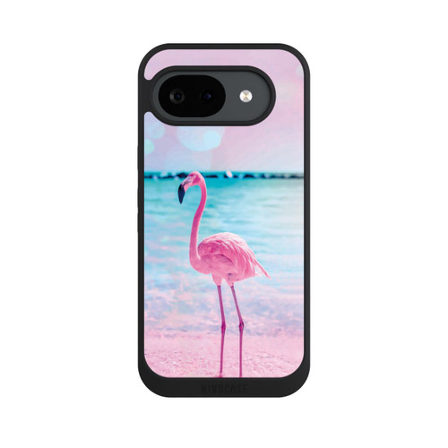 Google Pixel 10a NIVOpure Rosa Flamingo am Meer