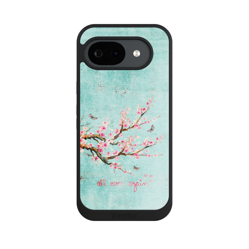 Pixel 10 a NIVOpure Motif d'arbre en fleurs de cerisier bleu