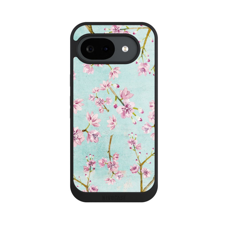 Pixel 10 a NIVOpure Cherry Blossom Twigs Pattern Light Blue