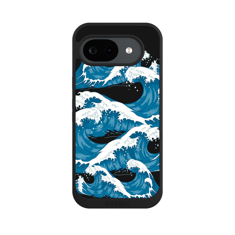 Pixel 10 a NIVOpure Sea Waves Black Kanagawa