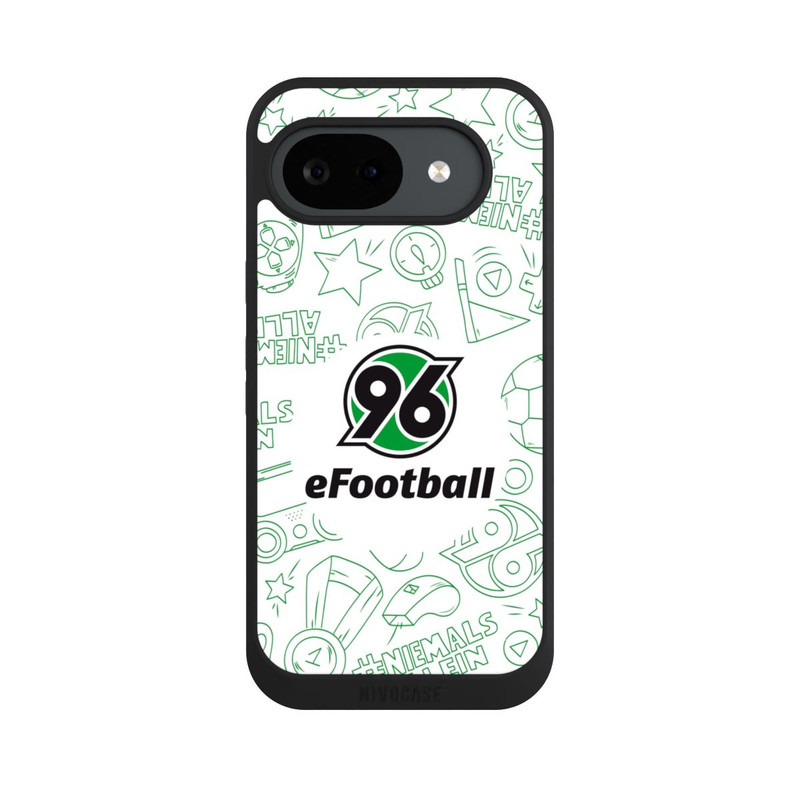 Pixel 10 a NIVOpure Hannover 96 Football Pattern Design White