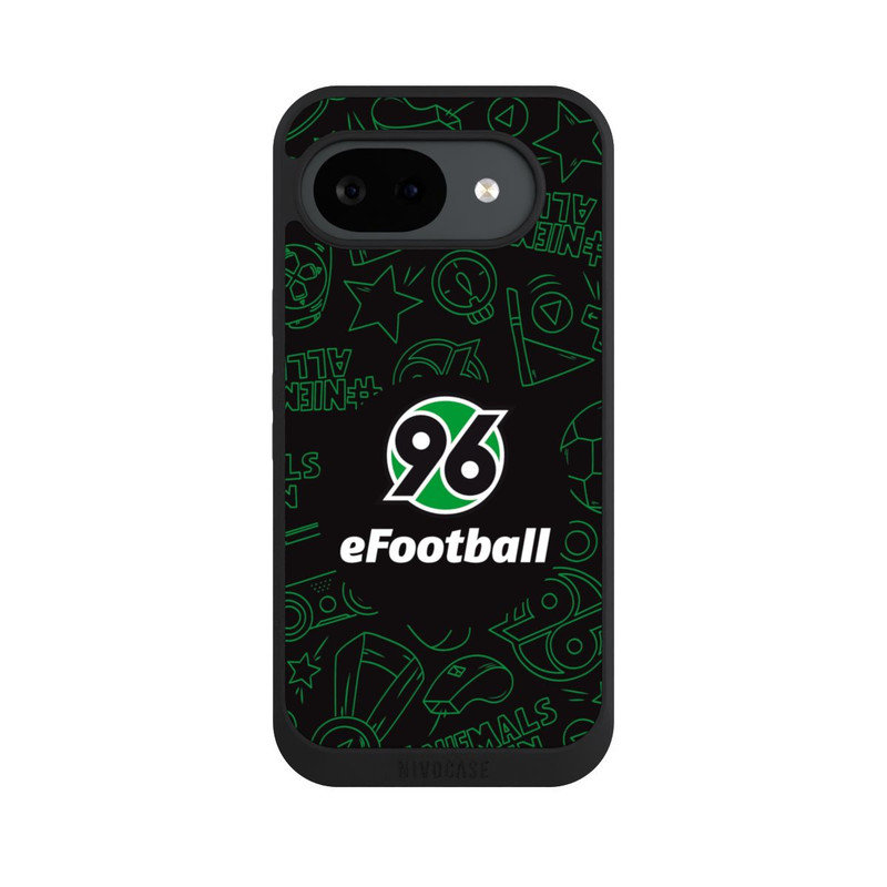 Pixel 10 a NIVOpure Hannover 96 Football Pattern Design Black