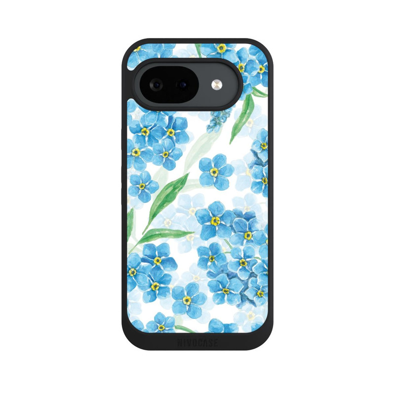 Pixel 10 a NIVOpure Motif myosotis blanc