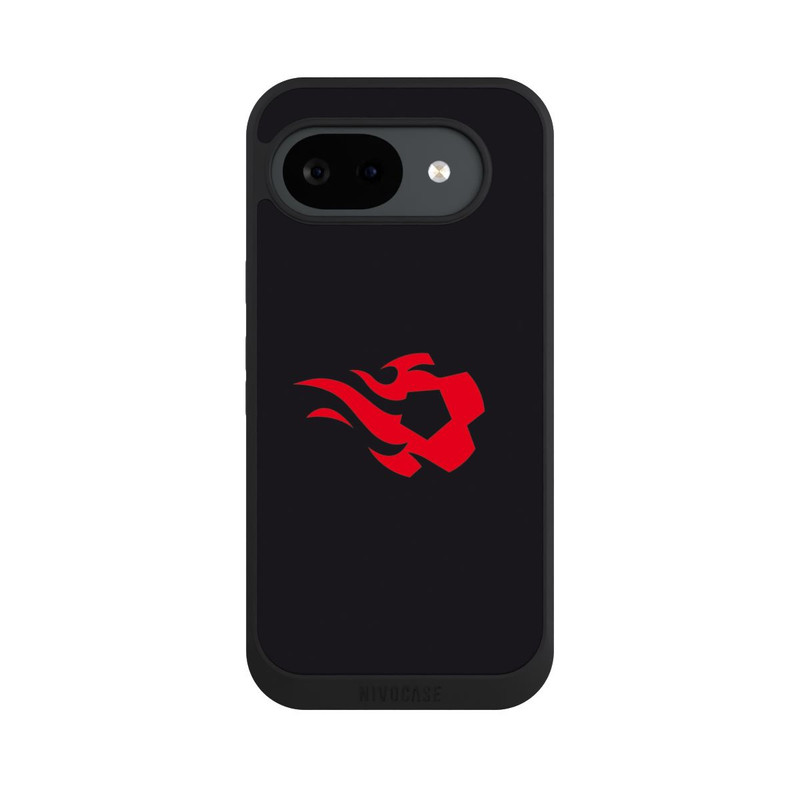 Pixel 10 a NIVOpure Belgian Red Flames Schwarz
