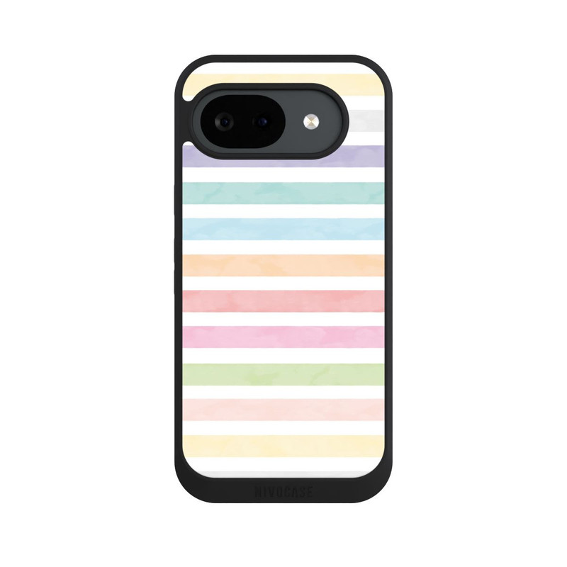 Pixel 10 a NIVOpure Rainbow Colorful Stripes