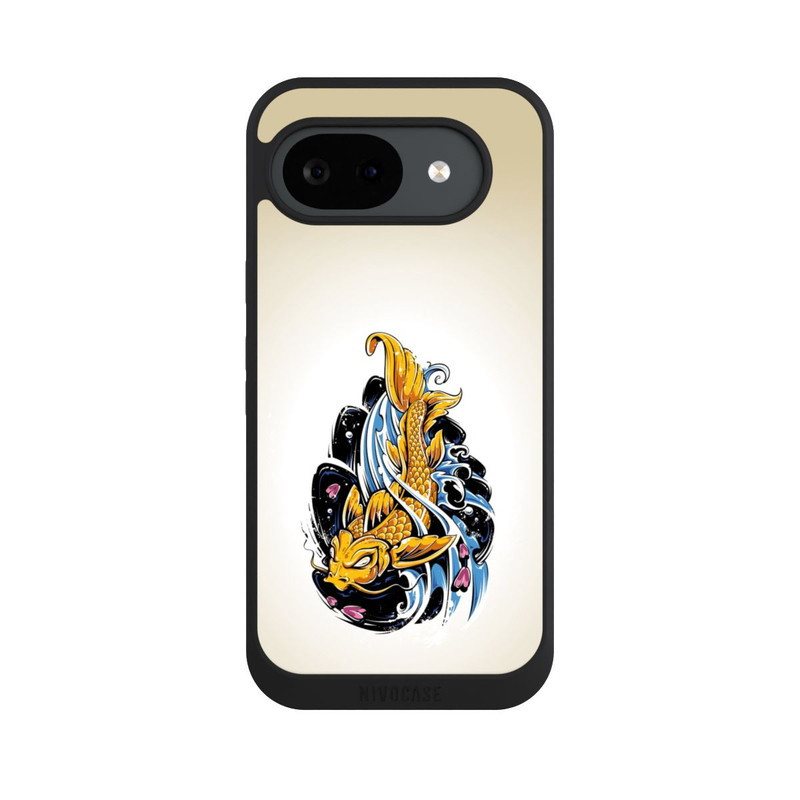 Pixel 10 a NIVOpure Japanese Fish Illustration 