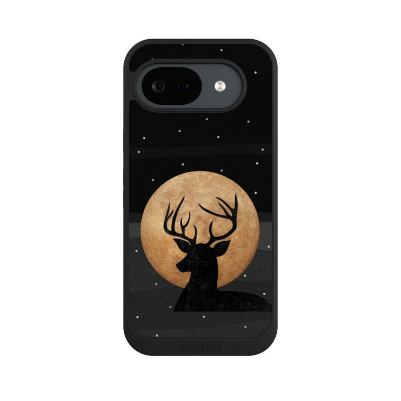 Pixel 10 a NIVOpure Cerf et lune d'or