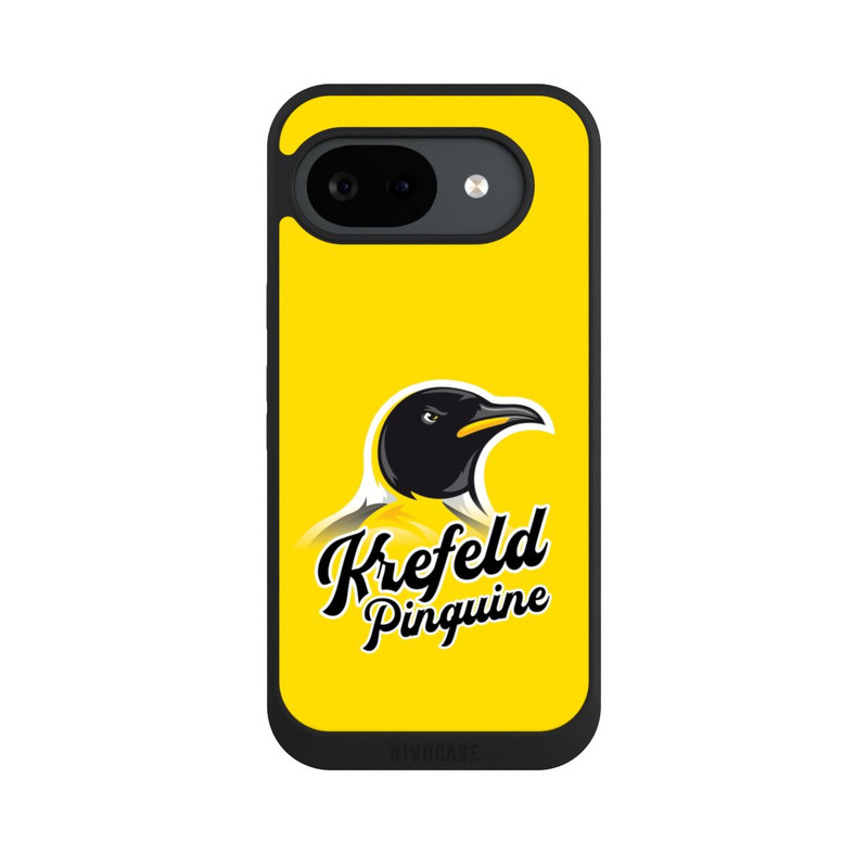 Pixel 10 a NIVOpure Krefeld Pinguine Typo Gelb