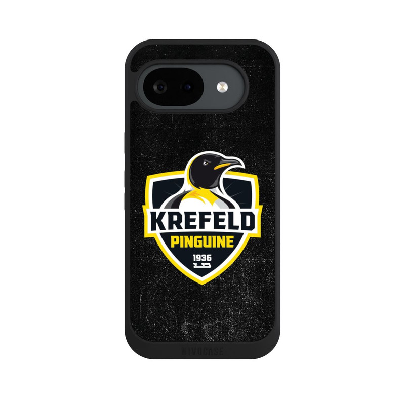 Pixel 10 a NIVOpure Krefeld Pinguine Logo Schwarz