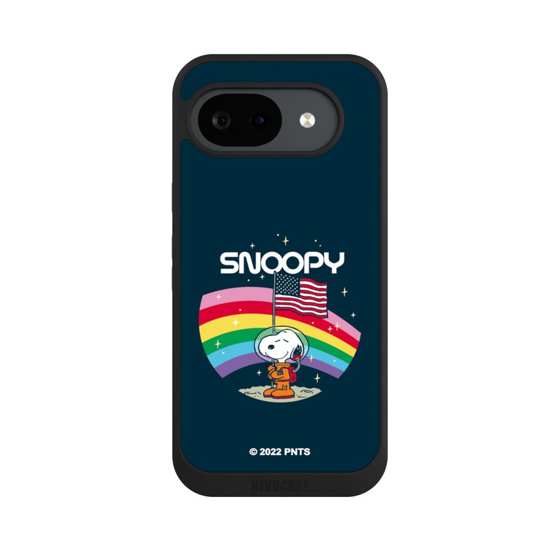 Pixel 10 a NIVOpure Snoopy Weltraumreisender Regenbogen