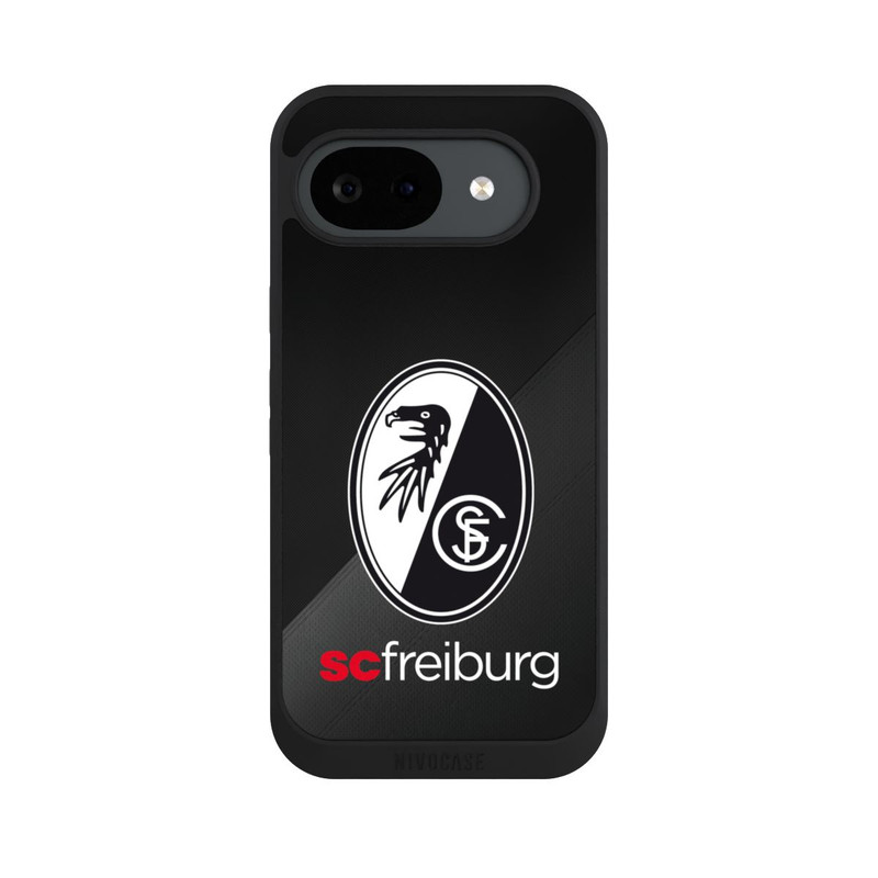 Pixel 10 a NIVOpure Zwei Texturen mit dem Schriftzug SC Freiburg