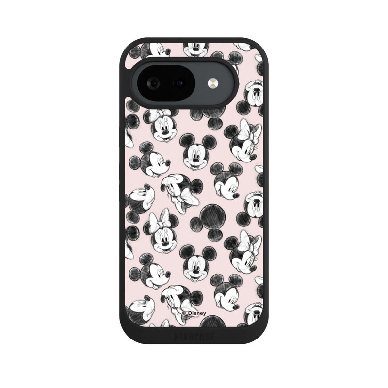 Pixel 10 a NIVOpure Minnie & Mickey Viele Gesichter Pink