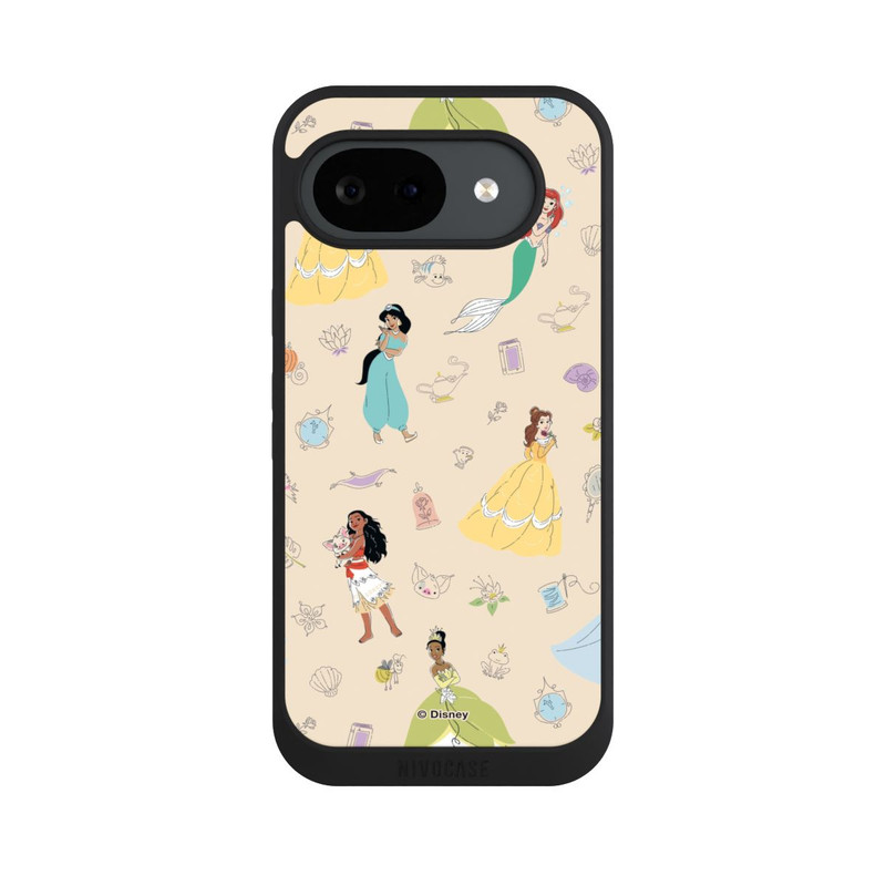 Pixel 10 a NIVOpure Princess Pattern Beige Disney Princess