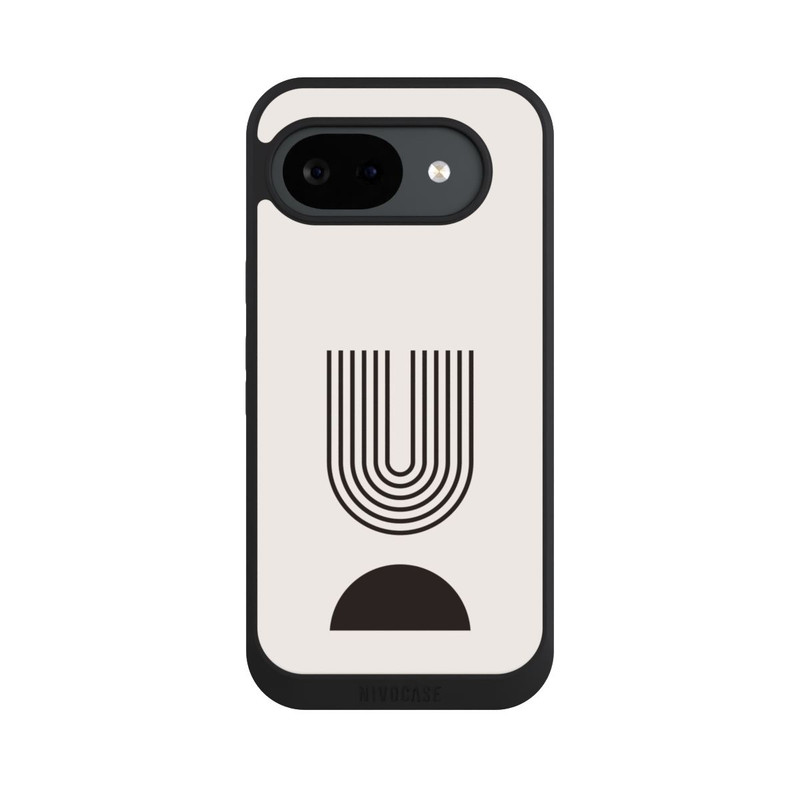 Pixel 10 a NIVOpure Art moderne Lignes noires