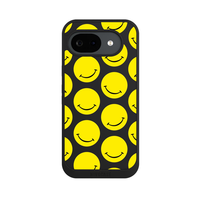 Pixel 10 a NIVOpure Smile Pattern Yellow Transparent