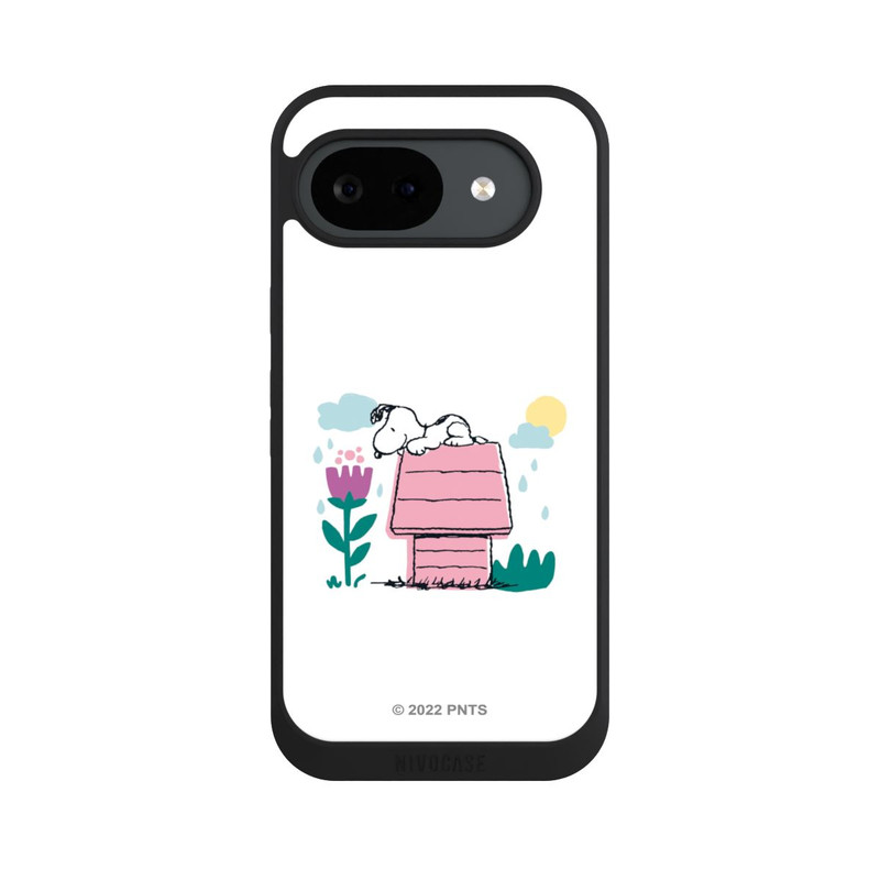Pixel 10 a NIVOpure Snoopy Hundehütte Frühling