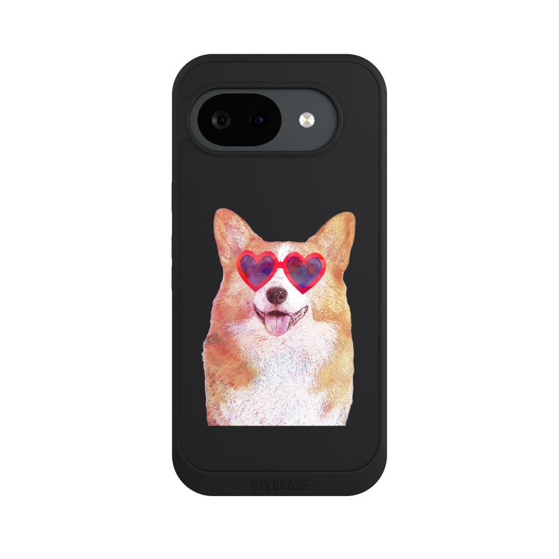 Pixel 10 a NIVOpure Corgi Mignon Fond Transparent